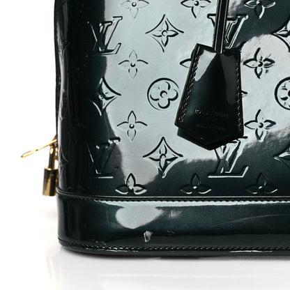 Louis Vuitton Vernis Alma GM Blue Nuit 9 of 9