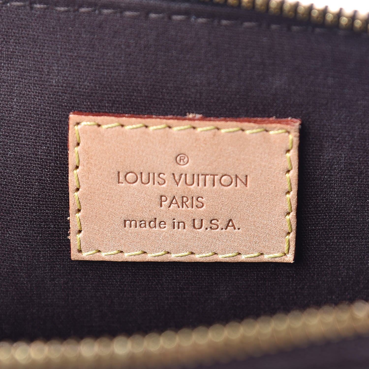 Louis Vuitton Vernis Alma PM Amarante 9 of 10