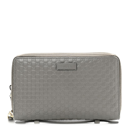 Gucci Microguccissima Zip Around Top Handle Travel Wallet Loess 1 of 13