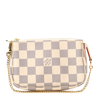 Louis Vuitton Damier Azur Mini Pochette Accessories 1 of 4
