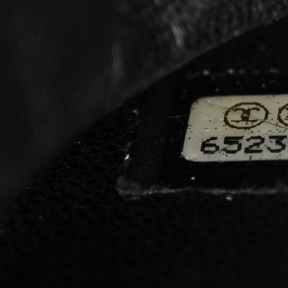 Chanel Lambskin Patent Chocolate Bar Flap Black White 7 of 12