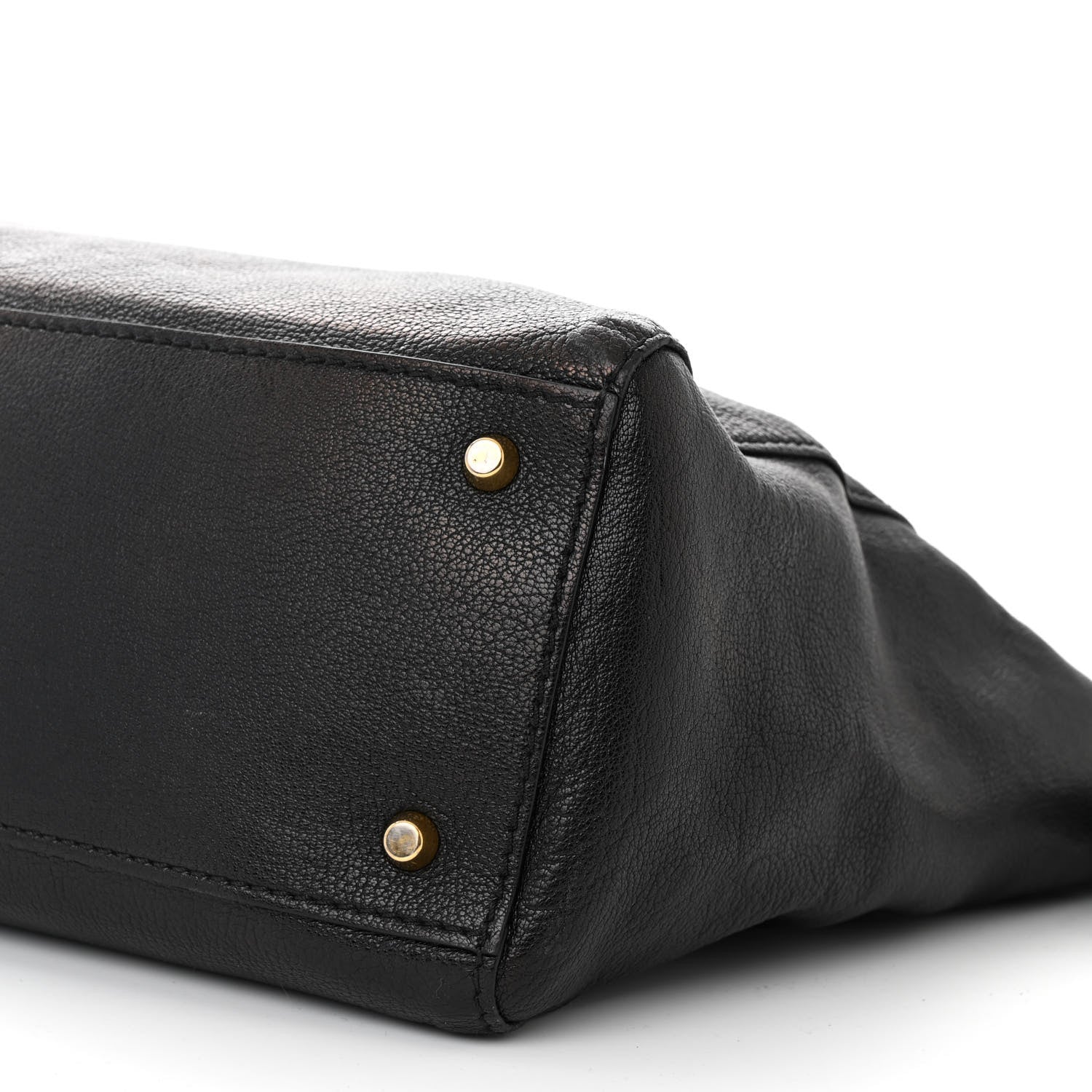 Christian Dior Goatskin DIORANGELES Tote Black 10 of 10