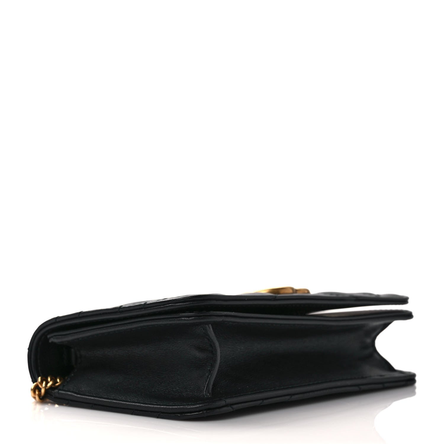 Gucci Calfskin Matelasse GG Marmont Mini Bag Black 4 of 9