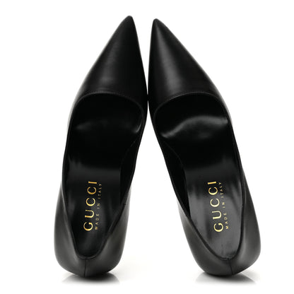 Gucci Calfskin Bombshell Pumps 37 Black 2 of 11