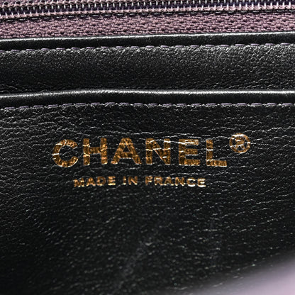 Chanel Iridescent Lambskin Quilted Mini Rectangular Flap Black 6 of 10
