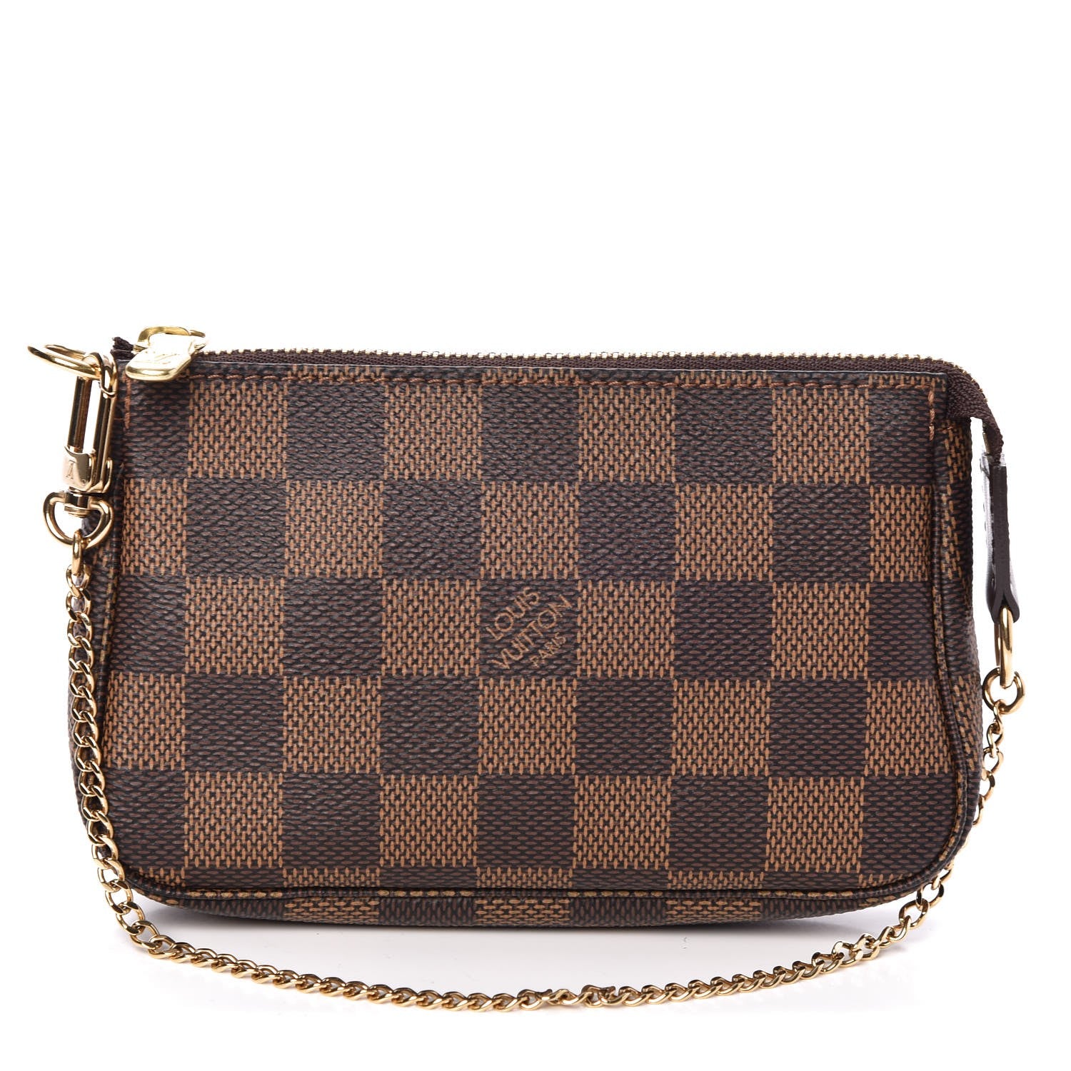 Louis Vuitton Damier Ebene Mini Pochette Accessories 1 of 7