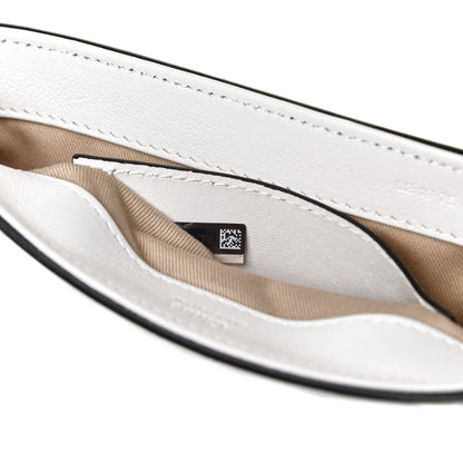 Chloe Calfskin Crocodile Embossed Mini C Double Carry Brilliant White 7 of 12