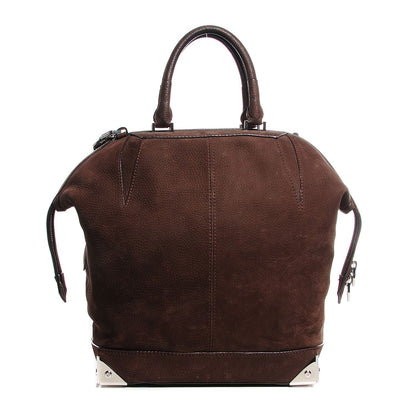 Alexander Wang Tumbled Nubuck Large Emile Espresso 1 of 8