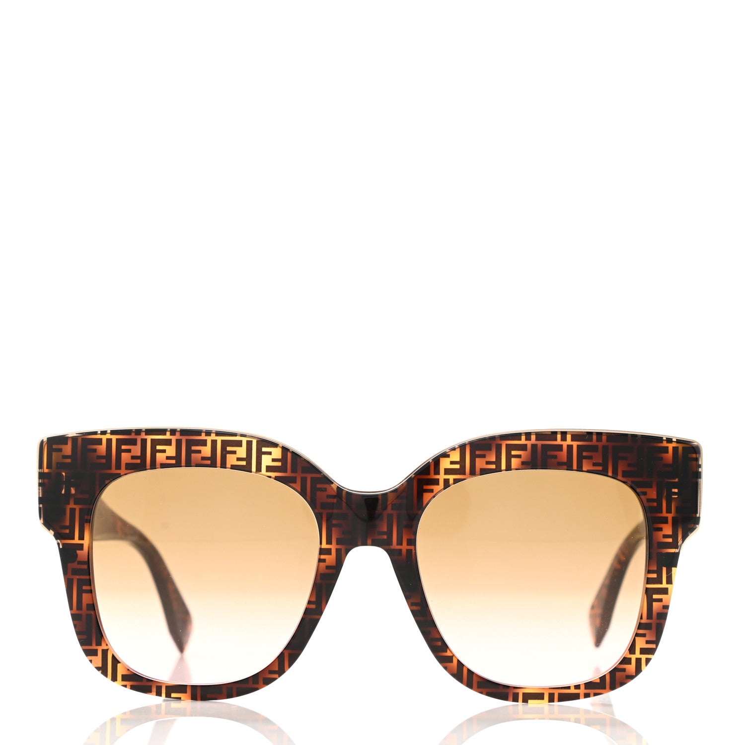 Fendi Acetate F is Fendi 51mm Cat Eye Sunglasses FF 0359/S Tortoise Camouflage 2 of 7
