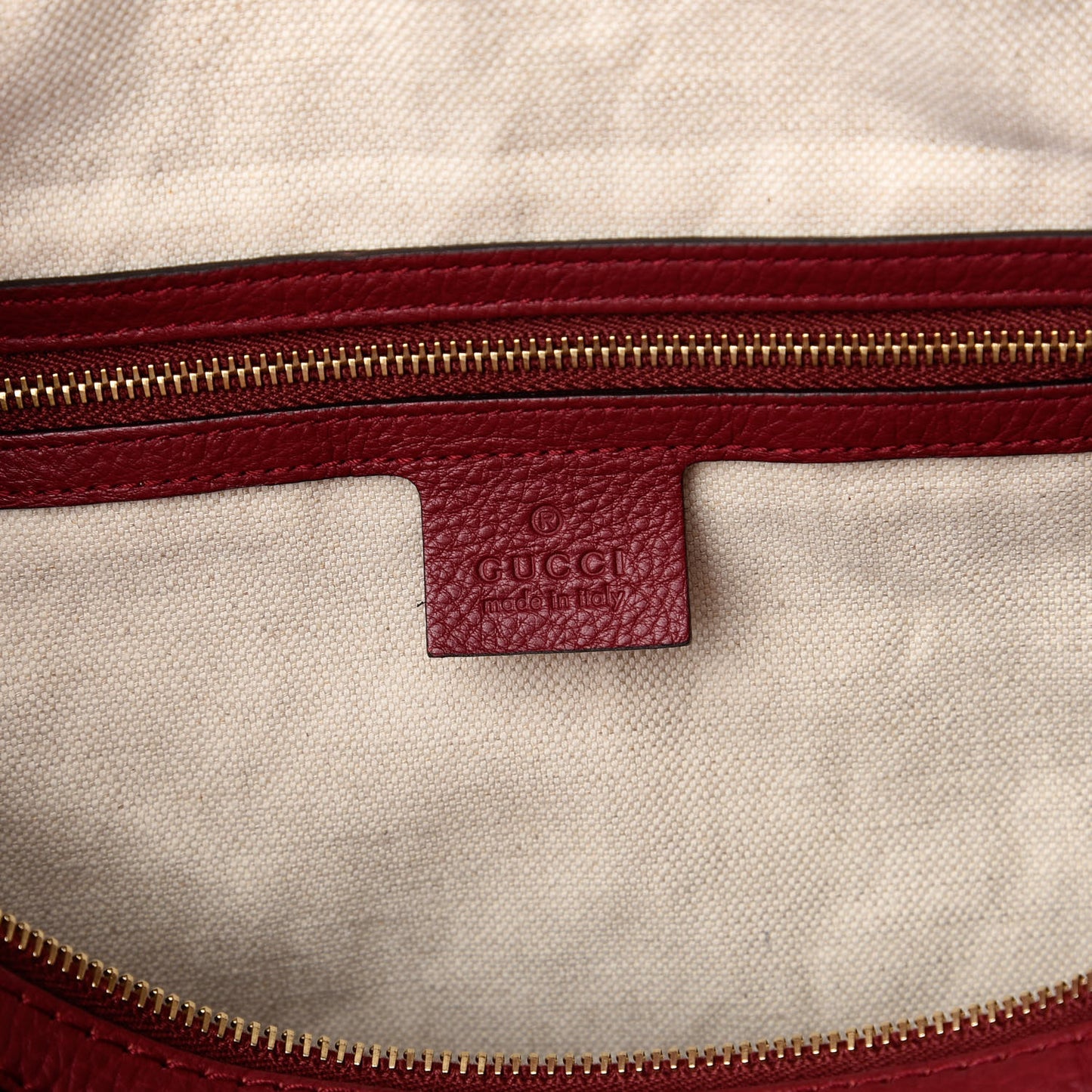 Monogram Vintage Web Medium Boston Red