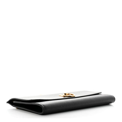 Mulberry Small Classic Grain Amberley Convertible Clutch Black 4 of 11