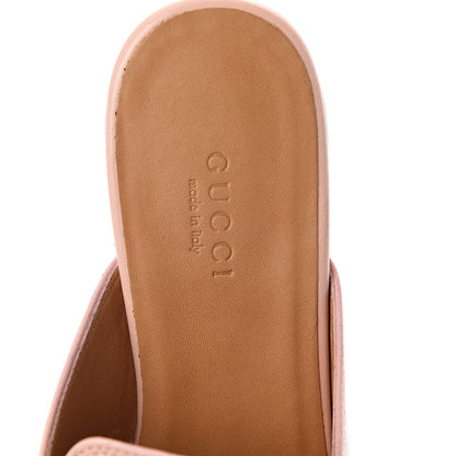 Gucci Malaga Kid Womens Princetown Slippers 35.5 Perfect Pink 6 of 7