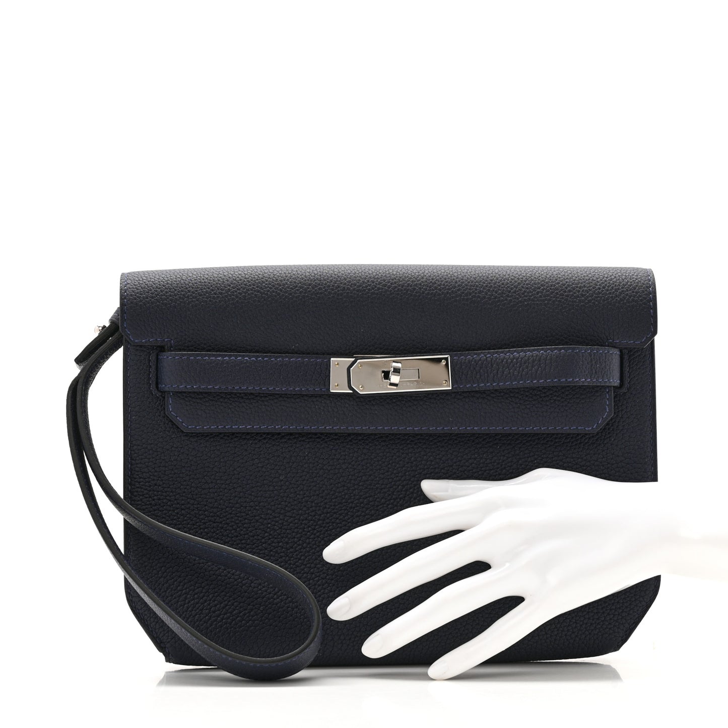 Togo Kelly Depeches 25 Pouch Bleu Nuit