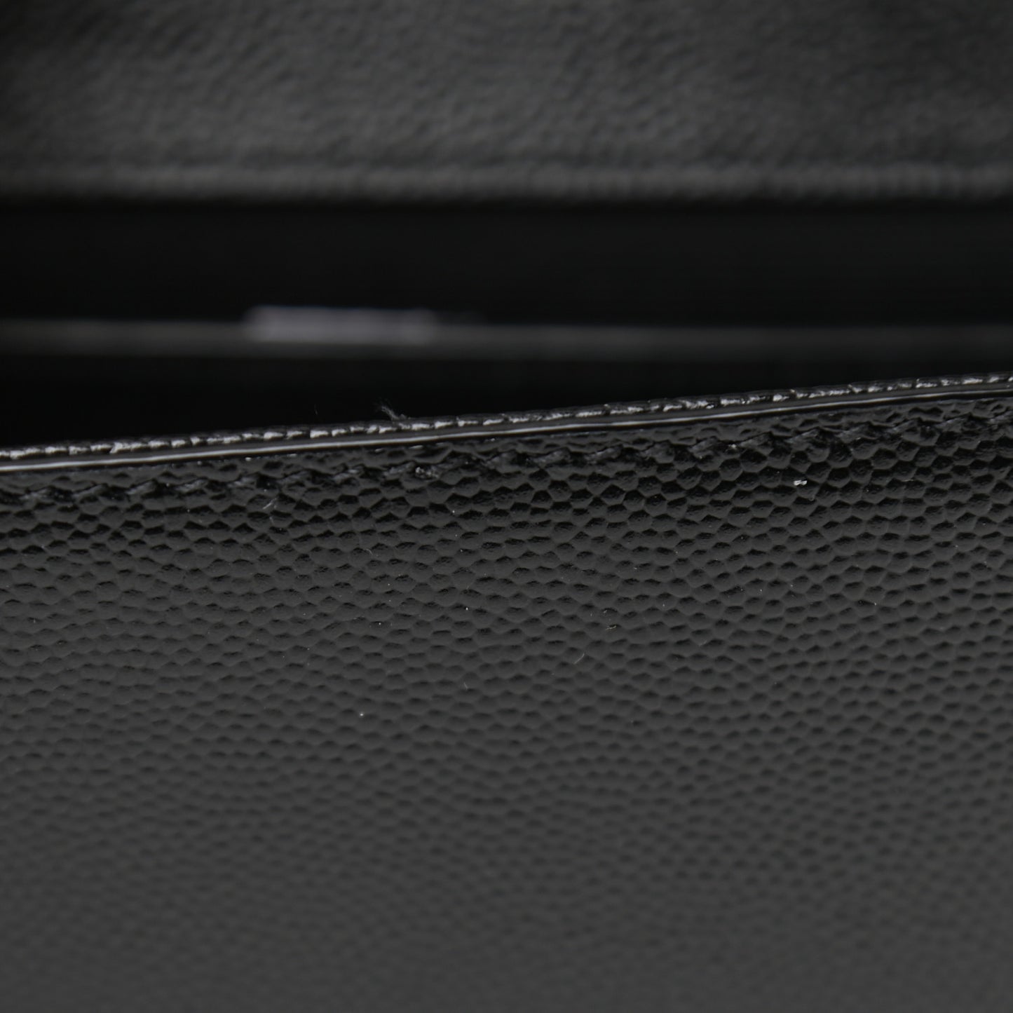 Grain De Poudre Small Monogram Kate Satchel Black