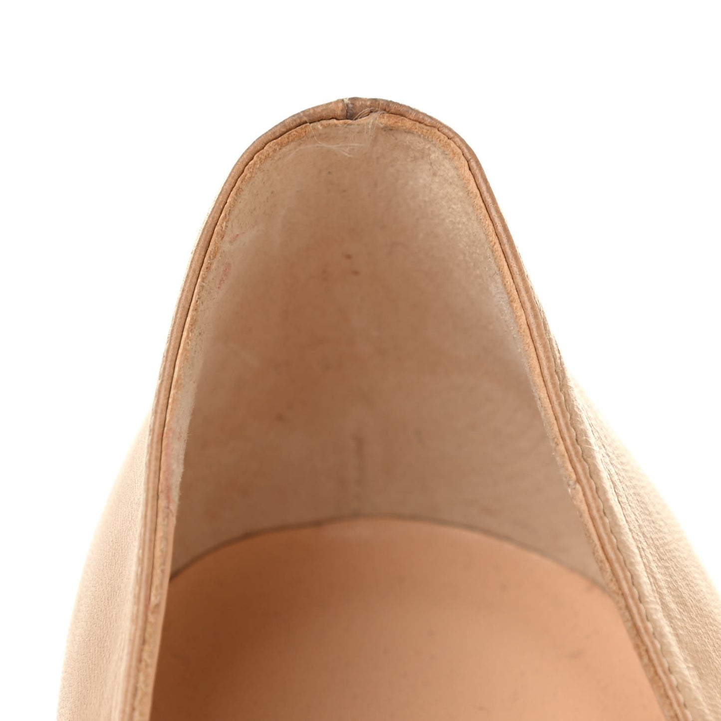Nappa Lady Peep 120 Pumps 40 Nude