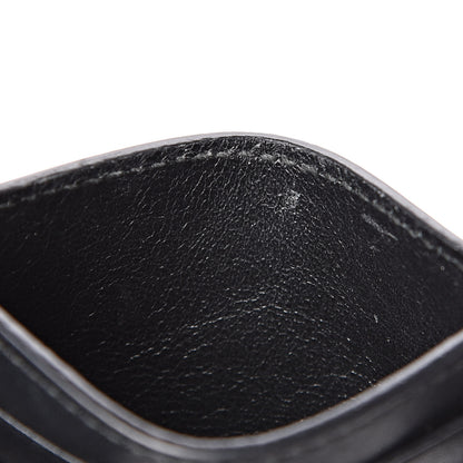 Gucci Calfskin Feline Card Holder Black 7 of 7