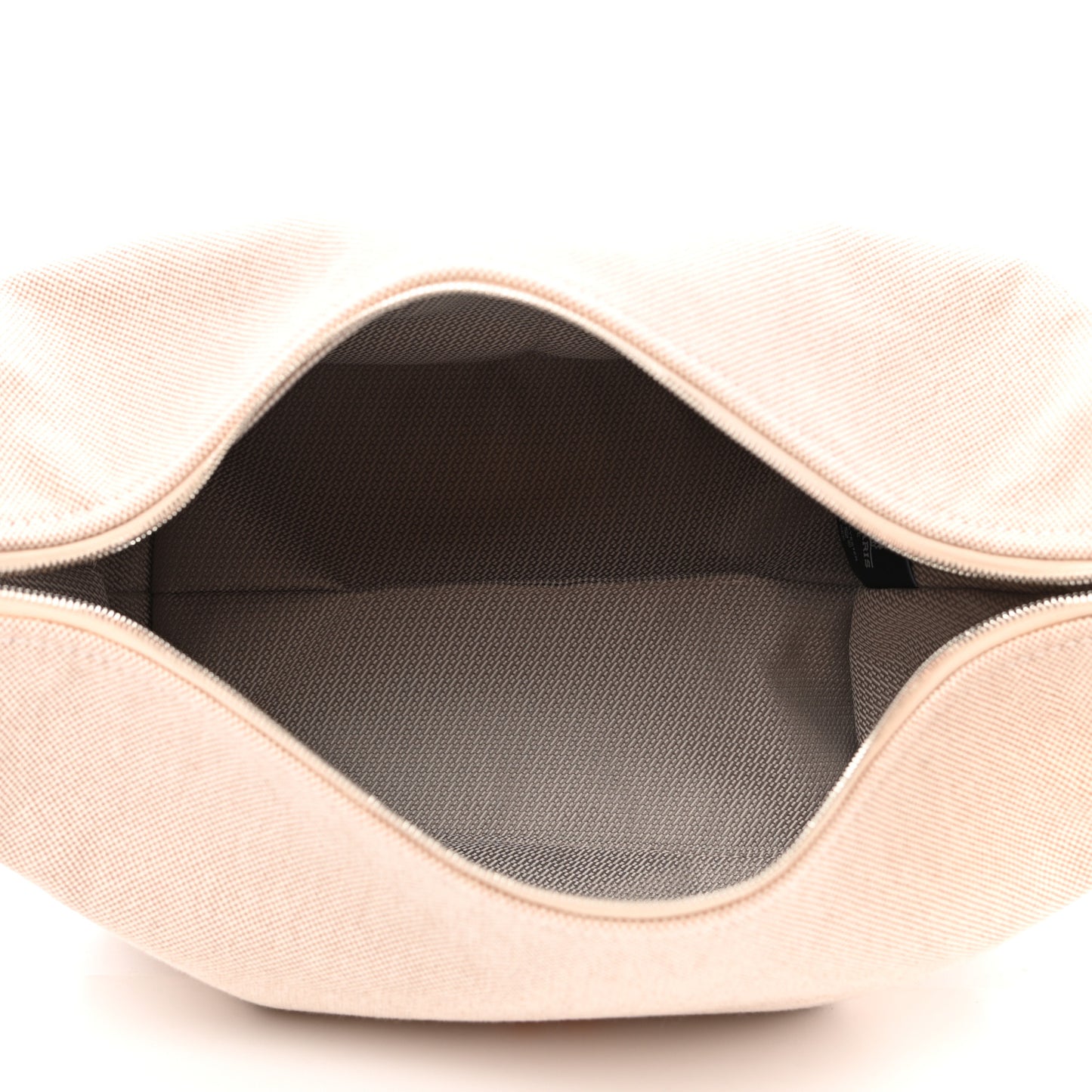 Canvas Large Bride-A-Brac Pouch Natural Orange