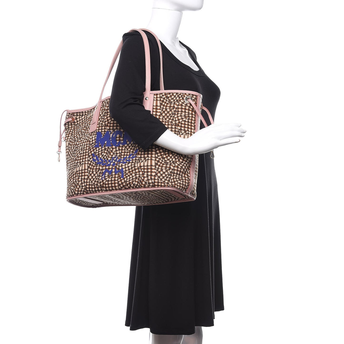 Visetos Medium Liz Reversible Shopper Tote Soft Pink