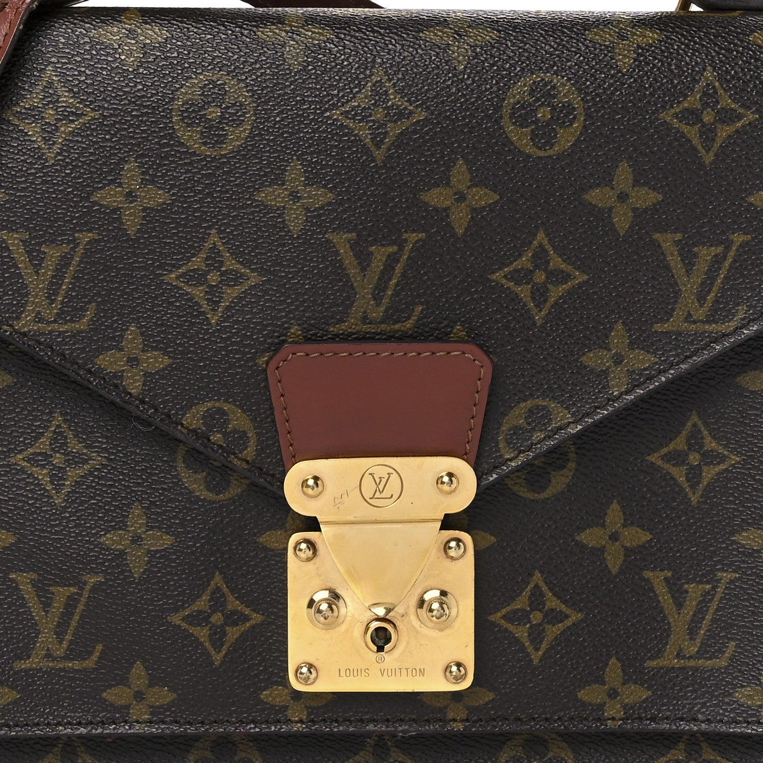 Louis Vuitton Monogram Monceau 26 9 of 19