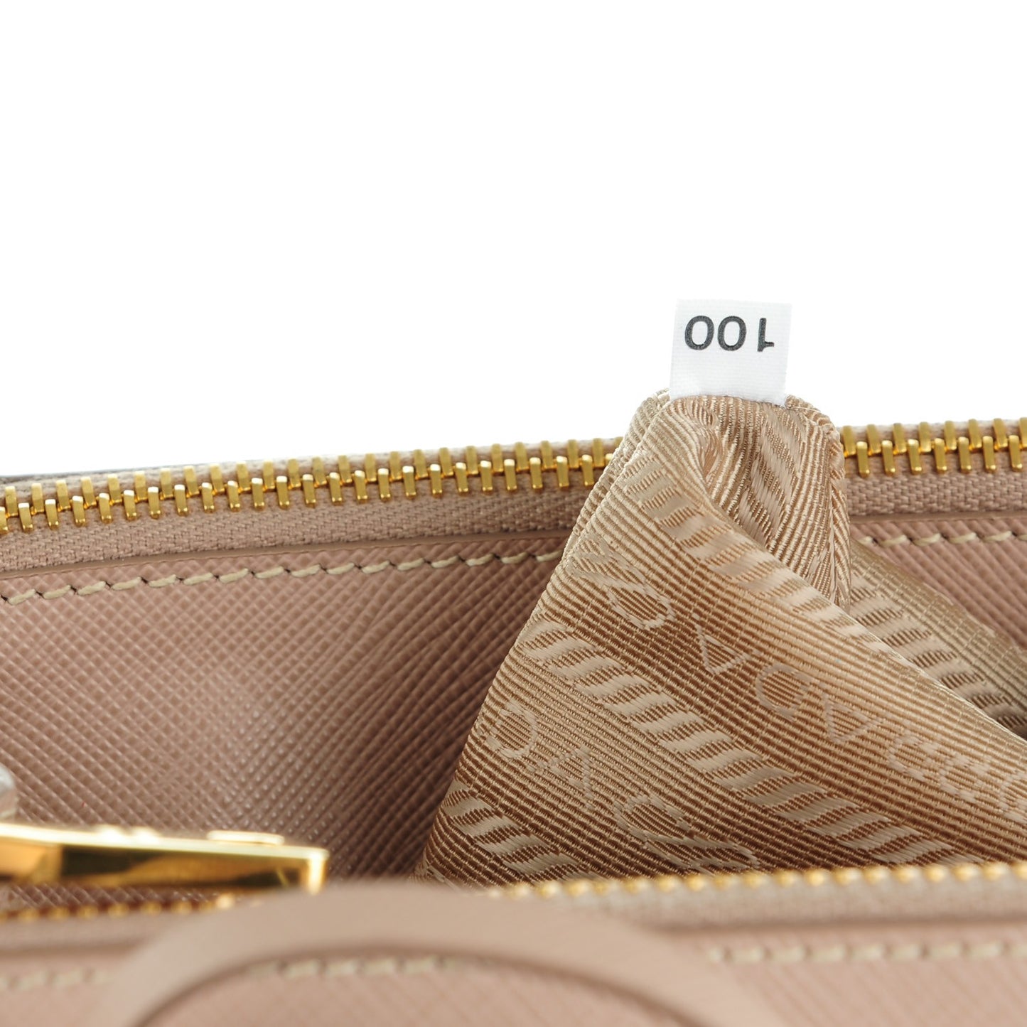 Saffiano Large Galleria Double Zip Tote Cammeo