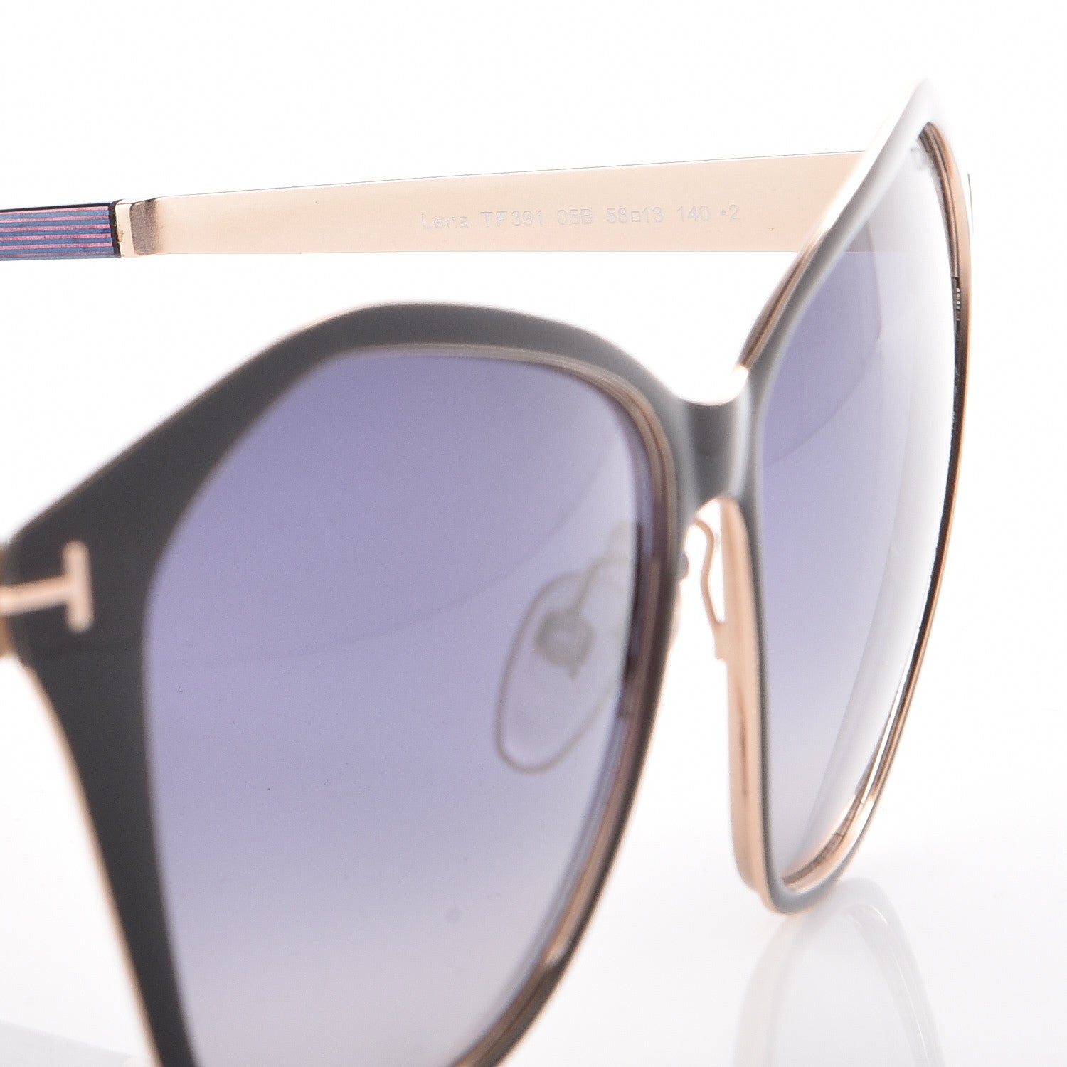 Tom Ford Lena Sunglasses TF391 Black 6 of 8