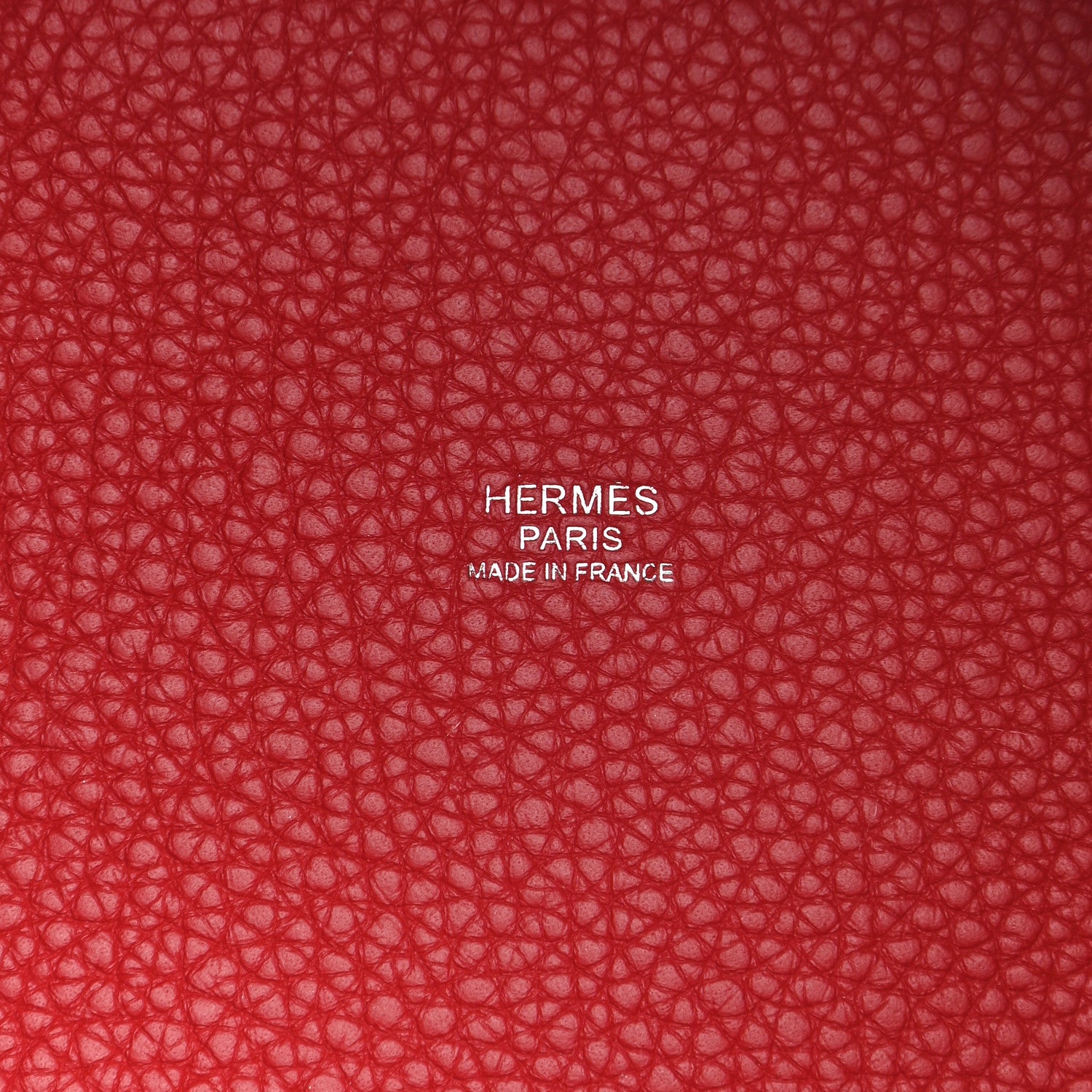 Hermes Taurillon Clemence Picotin Lock 18 PM Rouge Casaque 6 of 9