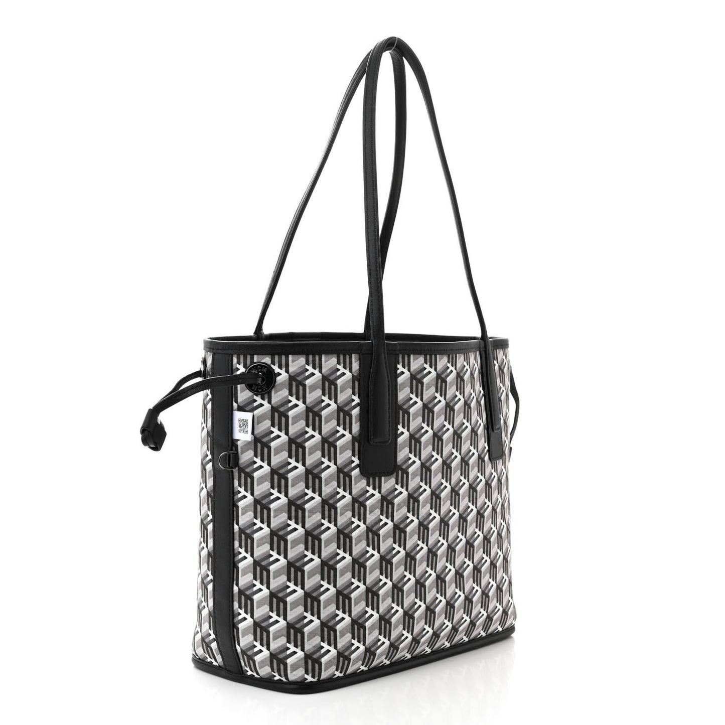Visetos Small Liz Reversible Shopper Tote Black