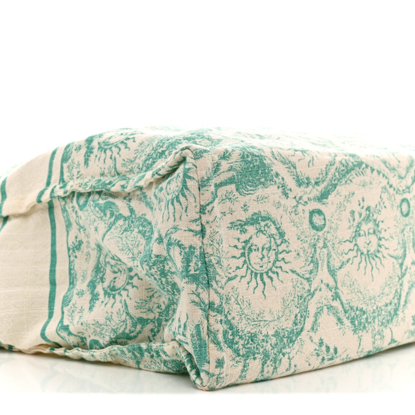 Canvas Dioriviera Toile de Jouy Soleil Tote Aquamarina