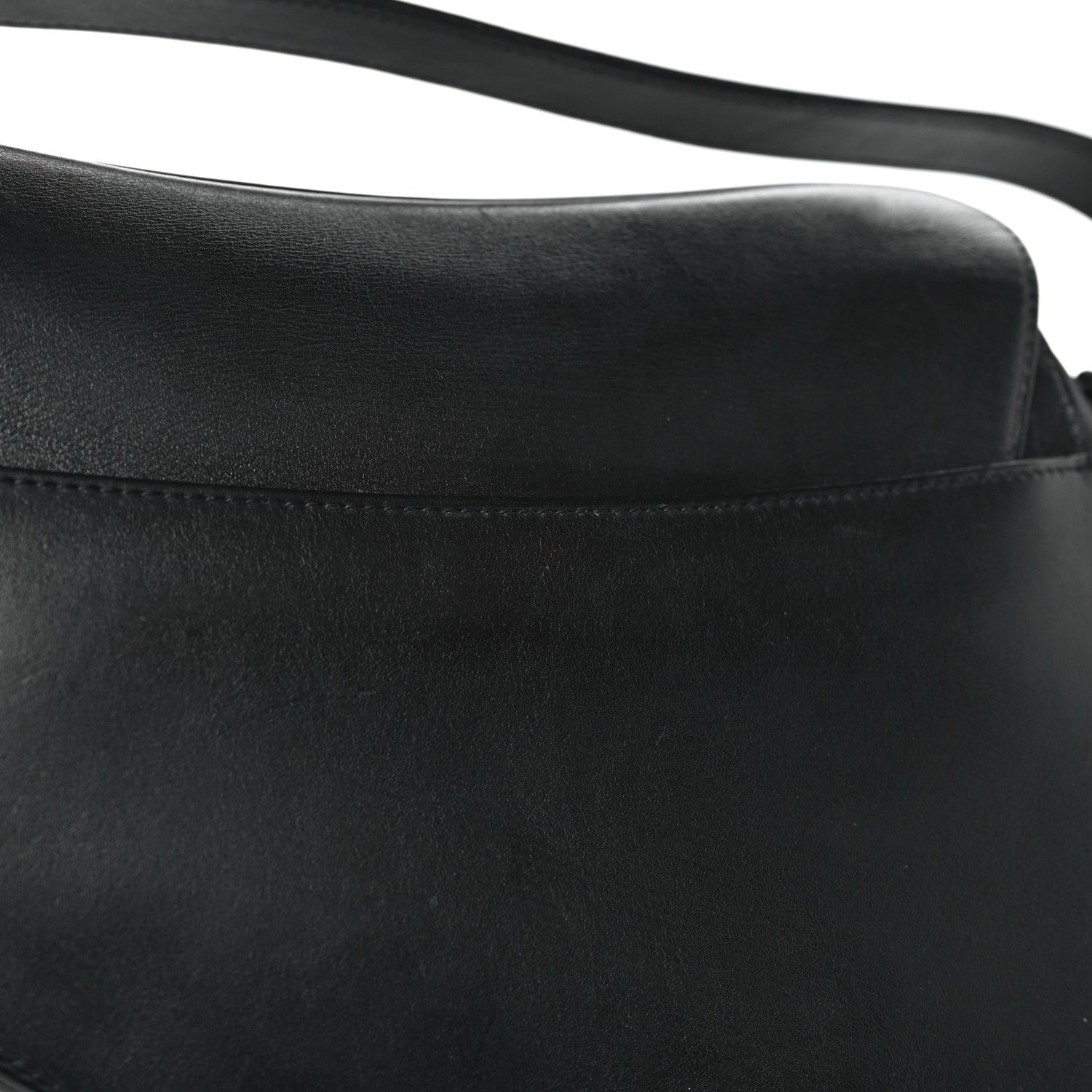 Christian Dior Ultra Matte Calfskin Saddle Bag Black 13 of 16