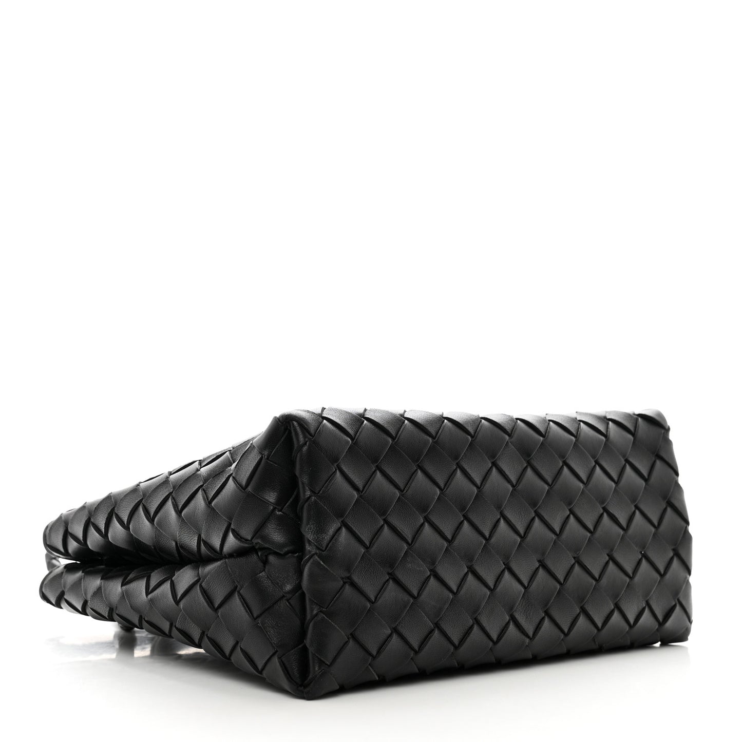 Nappa Intrecciato Small Andiamo Shoulder Bag Black