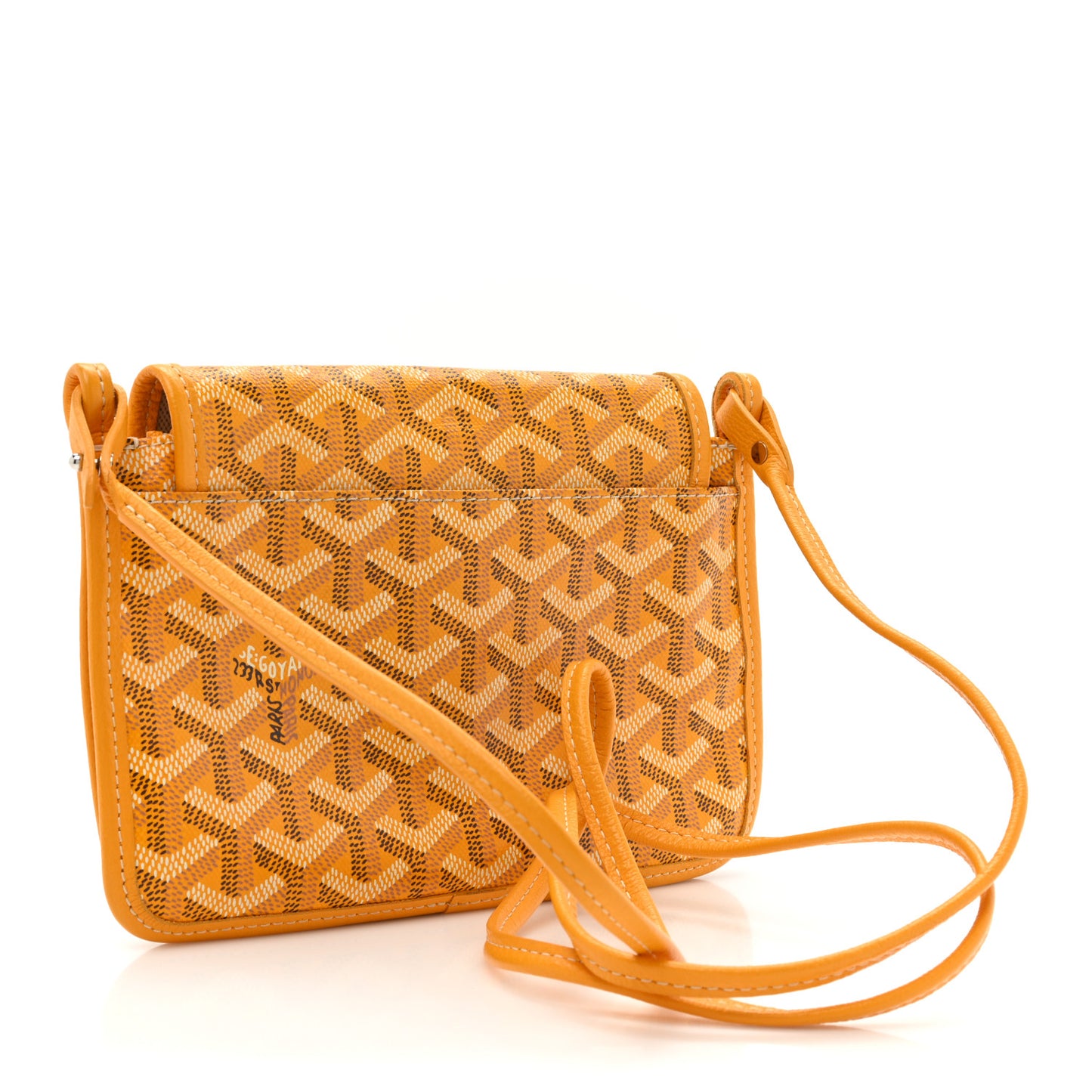 Goyardine Plumet Wallet Clutch Yellow