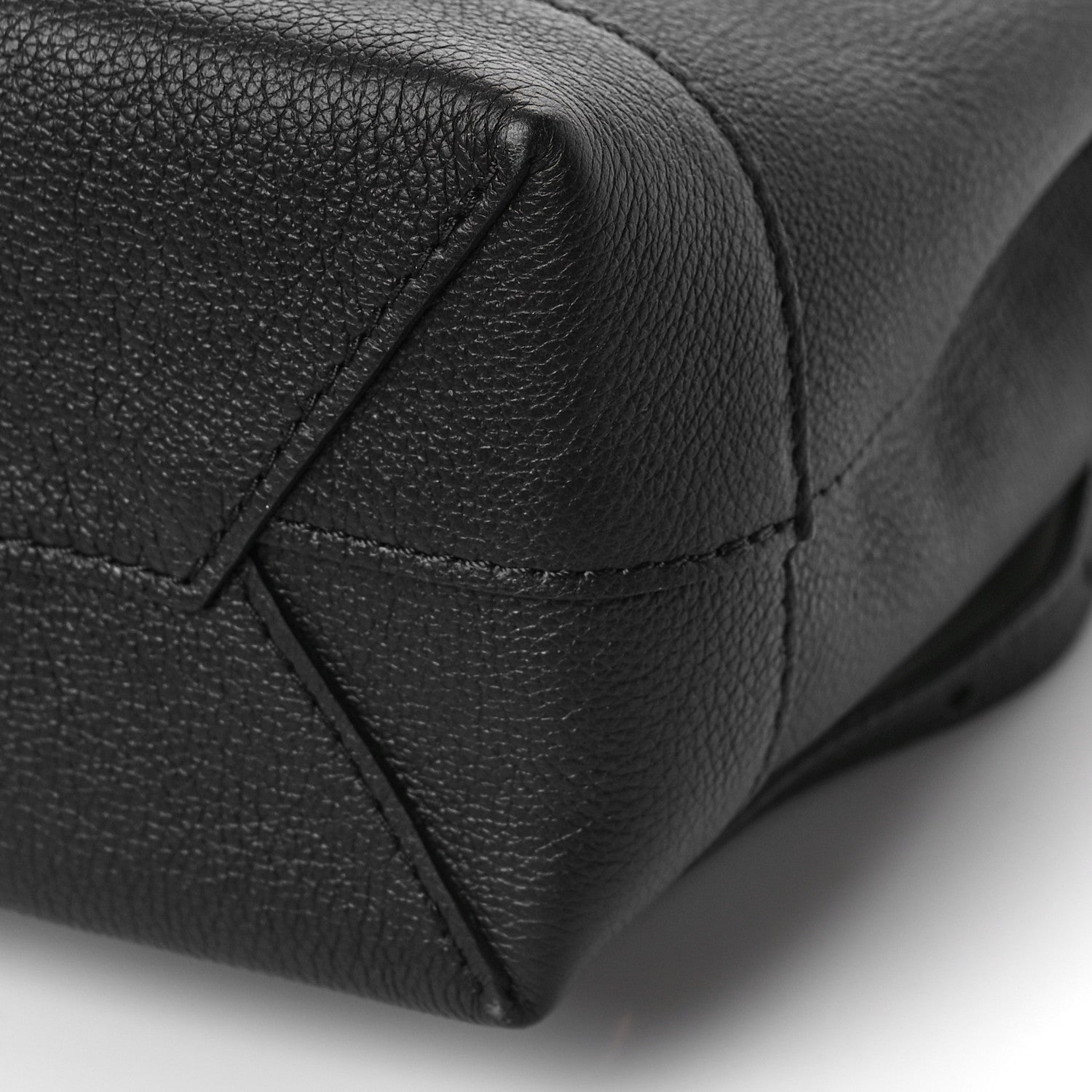 Louis Vuitton Calfskin Lockme Mini Backpack Black 7 of 7