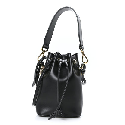 Fendi Vitello Liberty Lucido F is Fendi Mini Mon Tresor Bucket Bag Black 1 of 10