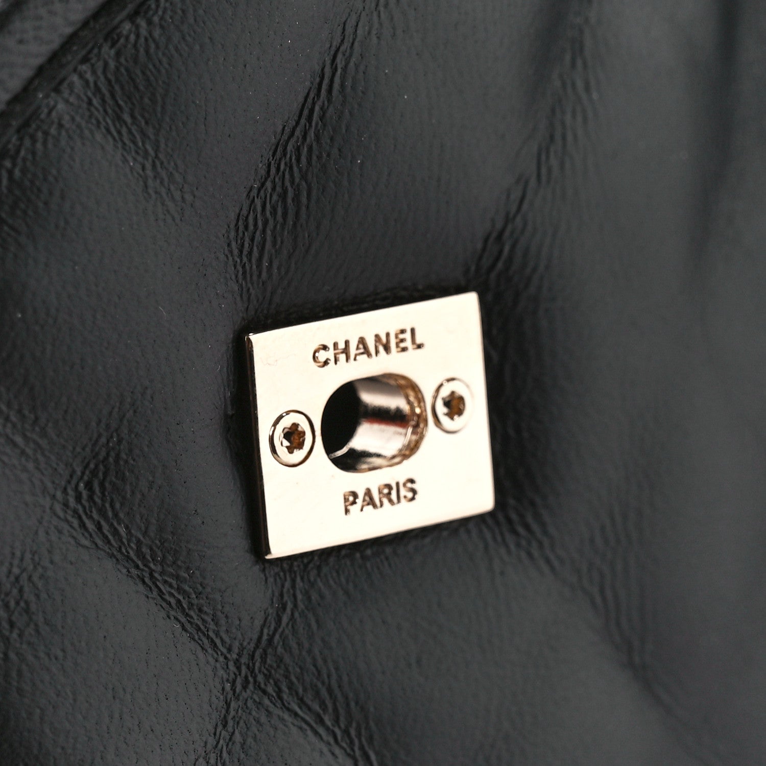 Chanel Lambskin Quilted CC Turnlock Loafers 40 Black 8 of 10