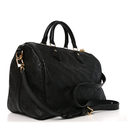 Louis Vuitton Empreinte Monogram Speedy Soft 30 Black 3 of 10