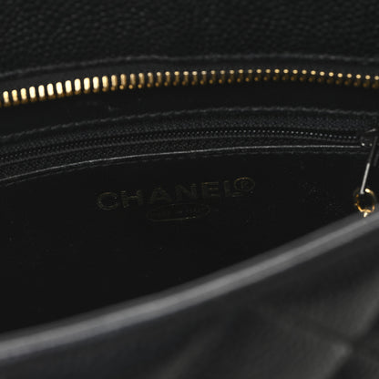 Chanel Caviar Quilted Medallion Tote Black 6 of 10