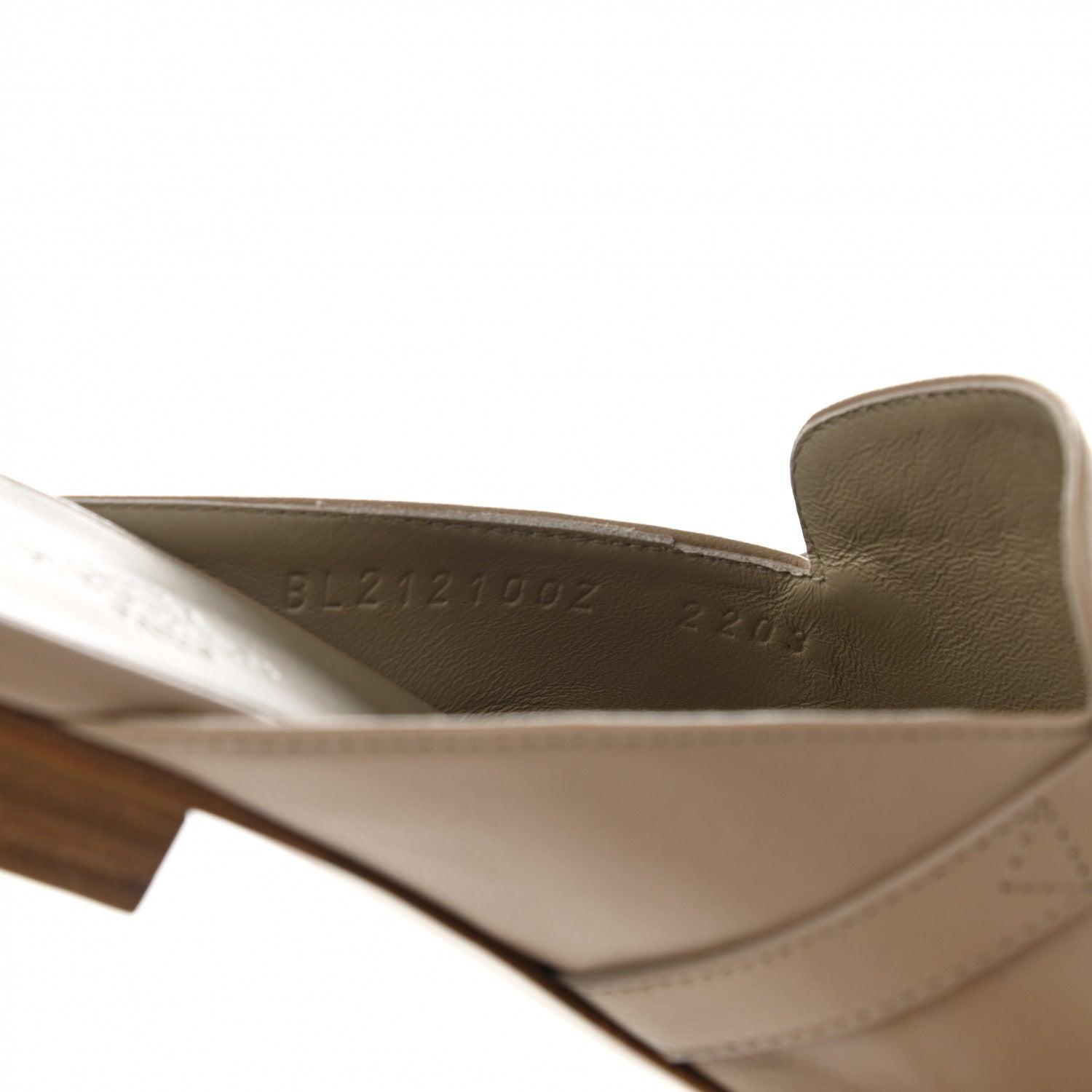 Hermes Calfskin Oz Mules 37 Blanc Gomme 8 of 8