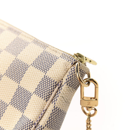 Louis Vuitton Damier Azur Mini Pochette Accessories 7 of 10