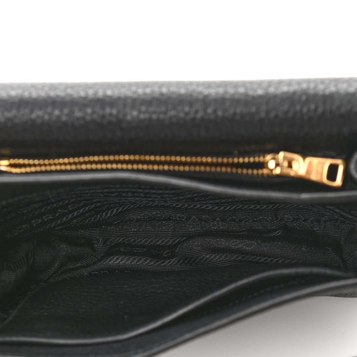 Vitello Daino Double Strap Flap Crossbody Black