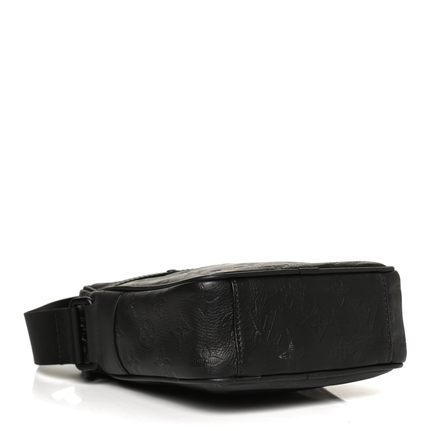 Louis Vuitton Calfskin Monogram Shadow Danube PM Black 4 of 10