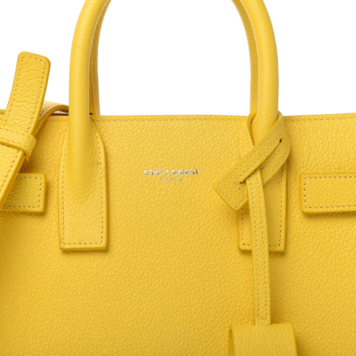 Saint Laurent Grained Calfskin Nano Sac De Jour 10 of 10
