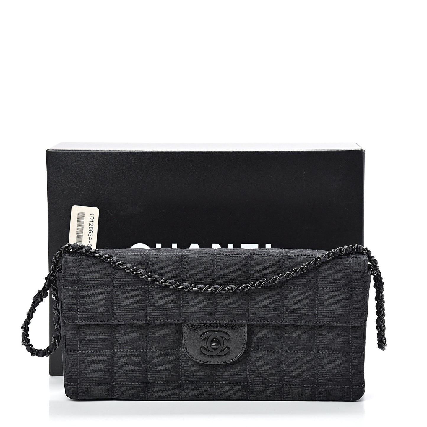 Nylon Travel East West Flap Black
