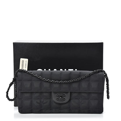 Chanel Nylon Travel East West Flap Black 11 of 11