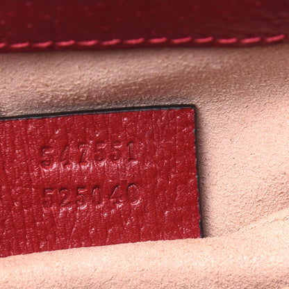 Gucci GG Supreme Monogram Flora Web Small Ophidia Tote Bag Red 8 of 15