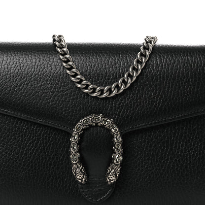 Gucci Calfskin Mini Dionysus Chain Wallet Black 8 of 12