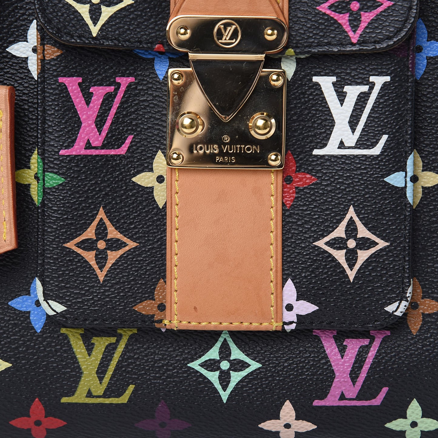 Monogram Multicolor Speedy 30 Black