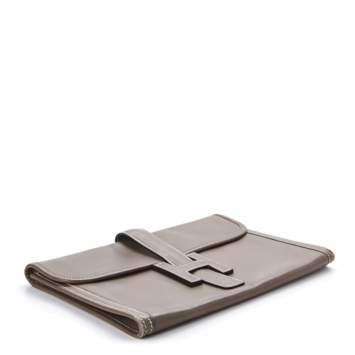 Box Jige PM Clutch Etoupe