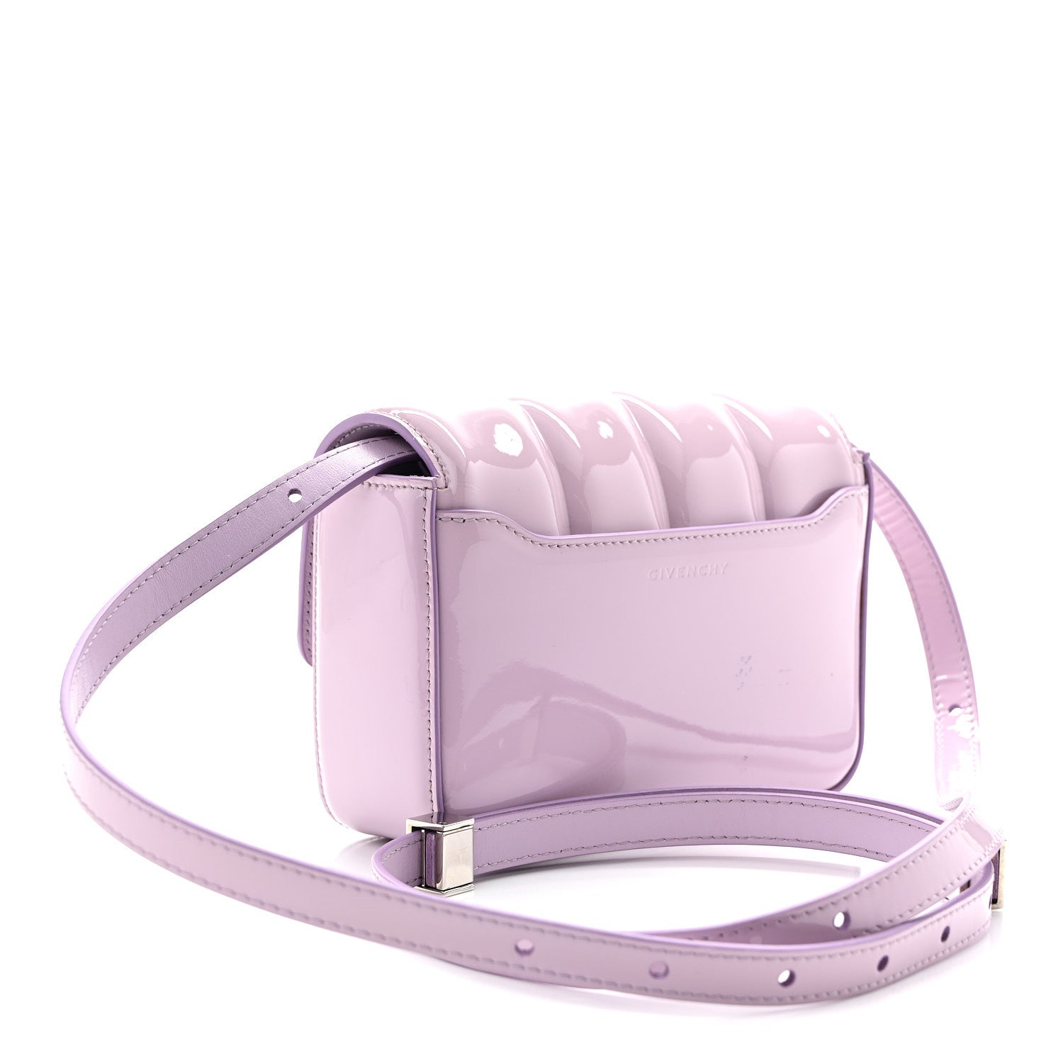 Givenchy Patent 4G Small Padded Crossbody Bag Lilac 3 of 10