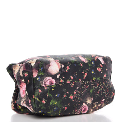 Givenchy Lambskin Roses Camouflage Print Pandora Wristlet Black 3 of 7