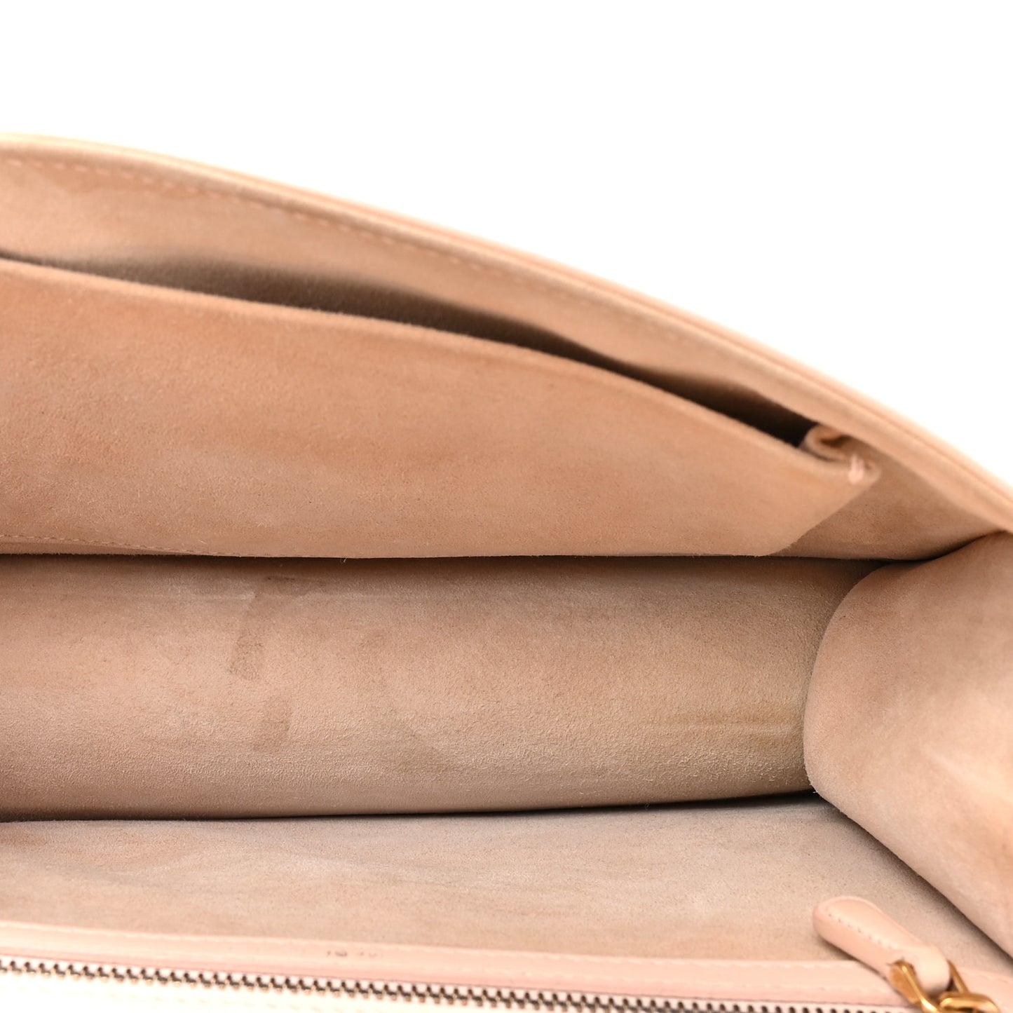 Lambskin Studded Medium Diorama Flap Bag Rose Poudre